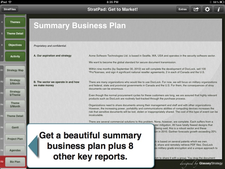 Entrepreneur's Business Plan screenshot-3