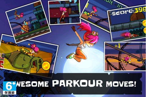 Zombie Parkour Runner Plus screenshot 2