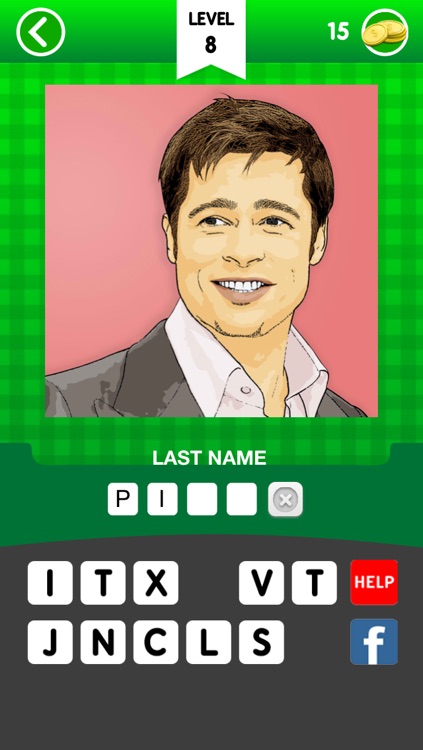 Celebrity Cartoon Pop Quiz - a color pics mania game to hi guess who's that close up celeb star icon photo