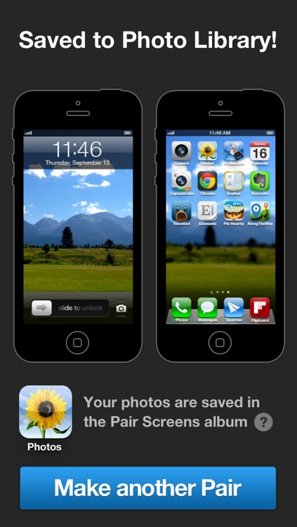 Pair Screens - Create Matching Wallpapers by SKYCATCHFIRE