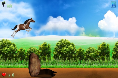 Horse Poney Wild Agility Race : The forest dangerous path - Free Edition screenshot 2