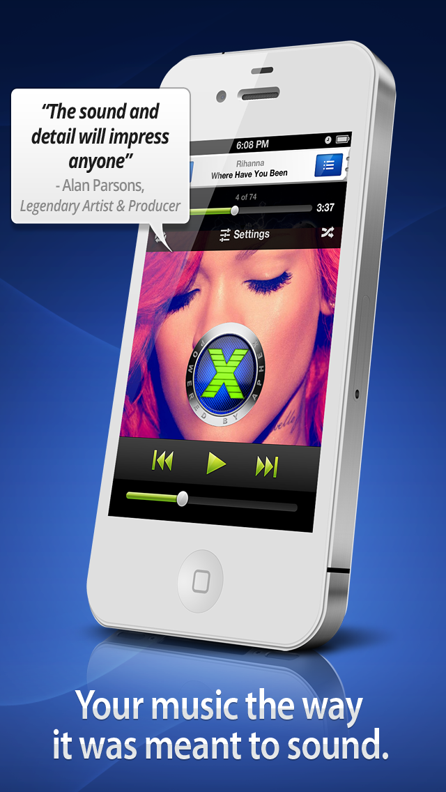 Audio Xciter - DSP Enhanced Music Player Screenshot 1