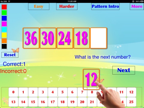 Kids Pattern Number,(age 7+) screenshot 4
