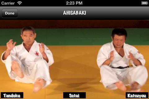 Judo Newaza 1 screenshot 3