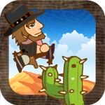 Cactus Jump Rush - The Perfect Cowboy Western Game Lite
