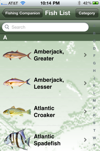 Gulf Saltwater Fishing Companion screenshot 2