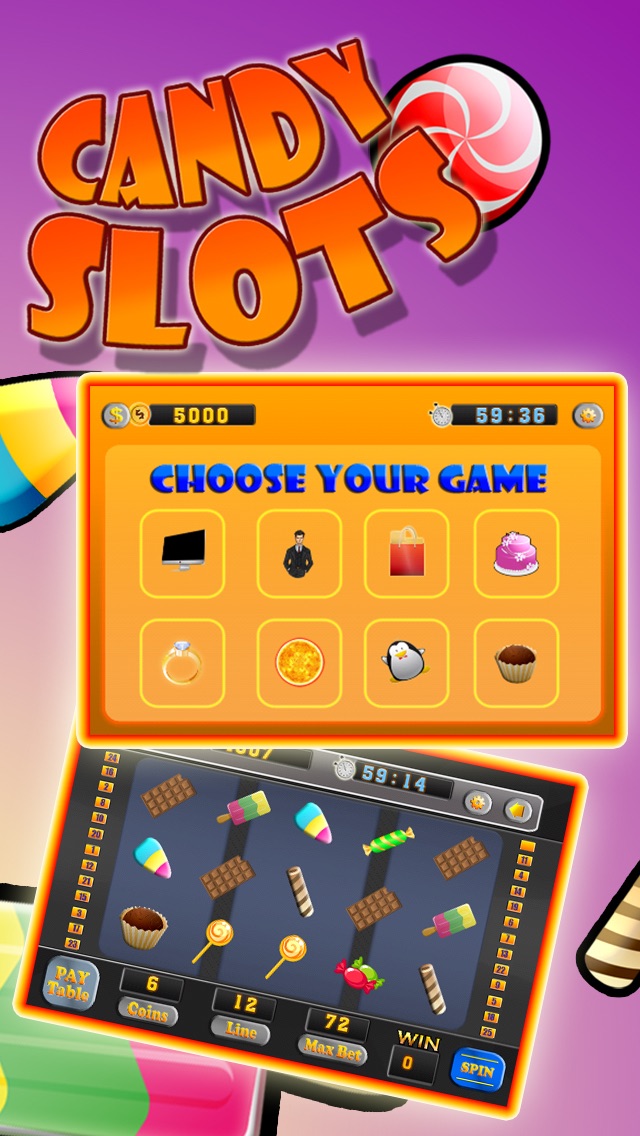 CANDY SLOTS - SWEET JACKPOT RUSH SLOT MACHINE 1.1.4 IOS