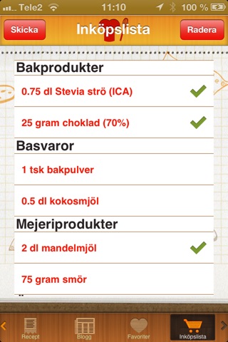 Baka med LCHF screenshot 4