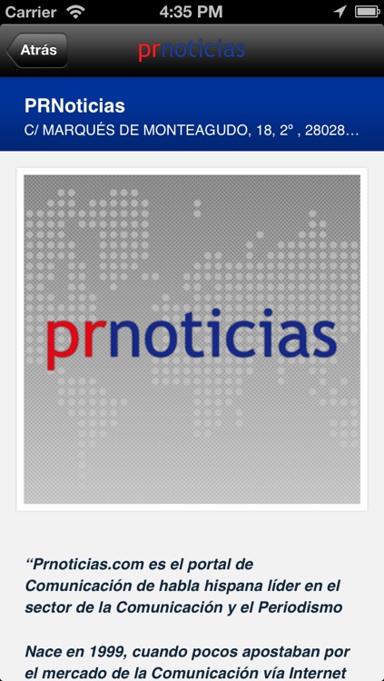 PRNoticias España screenshot-3