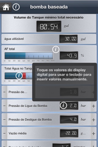 Pressure Tank Calculator screenshot 2