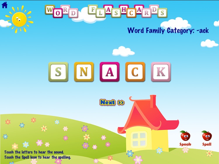 ABC Phonics Word Families Game Free Lite for iPad by Hien Ton