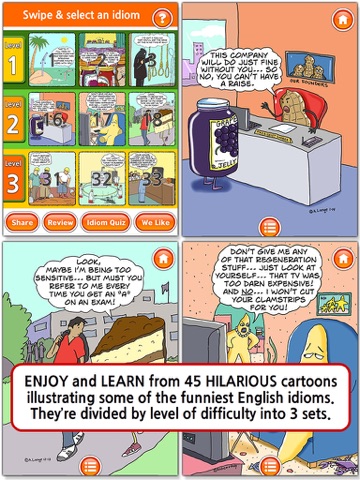 English Idioms Interactive HD screenshot 2