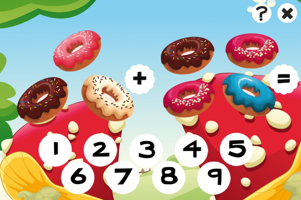 123 Calculate Bakery for Children: Learn to Add the Numbers 1-10 screenshot 3