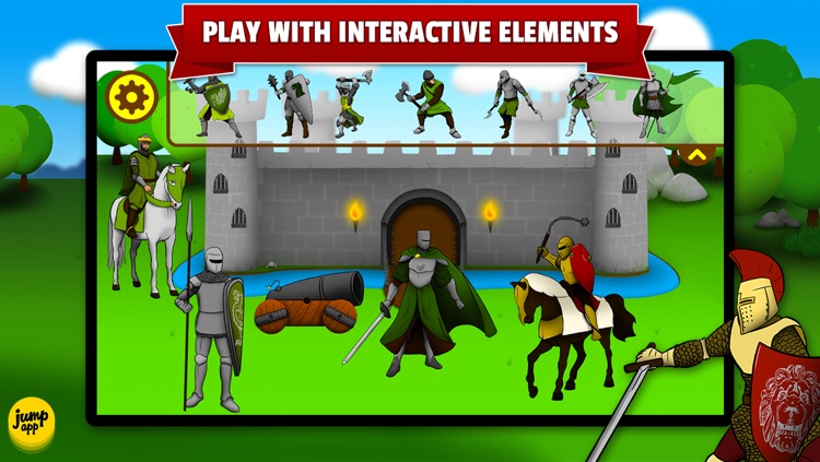 Sticker Play: Knights, Dragons and Castles - Premium
