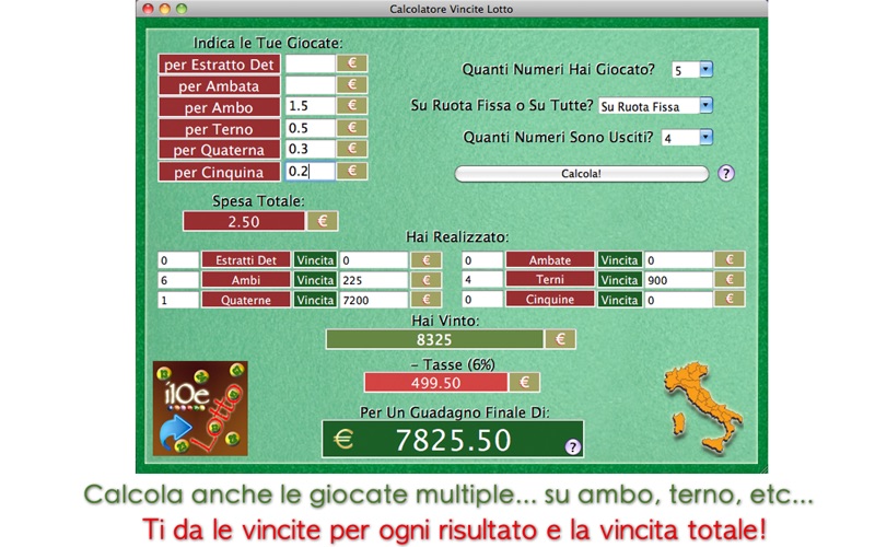 Calcolatore Vincite Lotto thumbnail 3