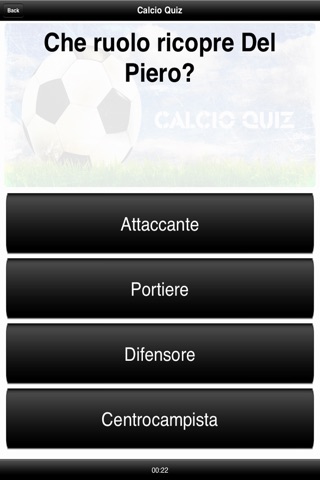 Calcio Quiz screenshot 4