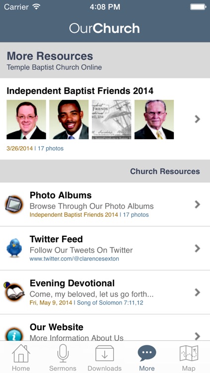 Temple Baptist Church screenshot-3