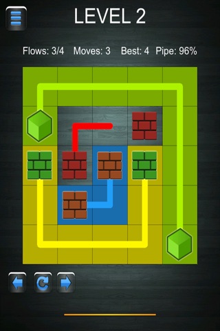 Bricks, Dots, and Boxes 2 – Connect and Match the Cubes and Spheres in 2D- Free screenshot 3