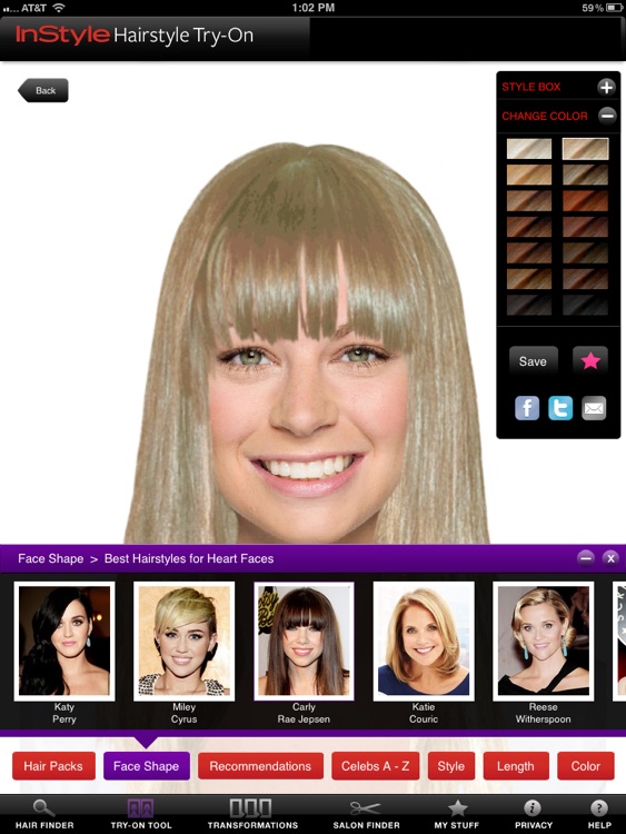 Know The Best Hairstyles For Your Face Shape Through These Apps App To Test  Hairstyles  Try on hairstyles Hairstyle app Which hairstyle suits me