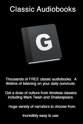 Gutenberg - 2300 Audiobooks screenshot 2