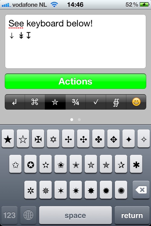 Symbol keyboard - Adds symbols, Emoji and ascii keyboard screenshot-4