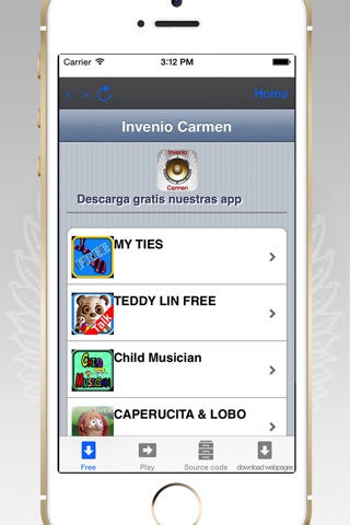 Invenio Carmen mp3 - Official screenshot 3