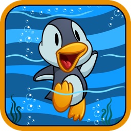 Jumpy Penguin Swim - The Ice Fall Adventure