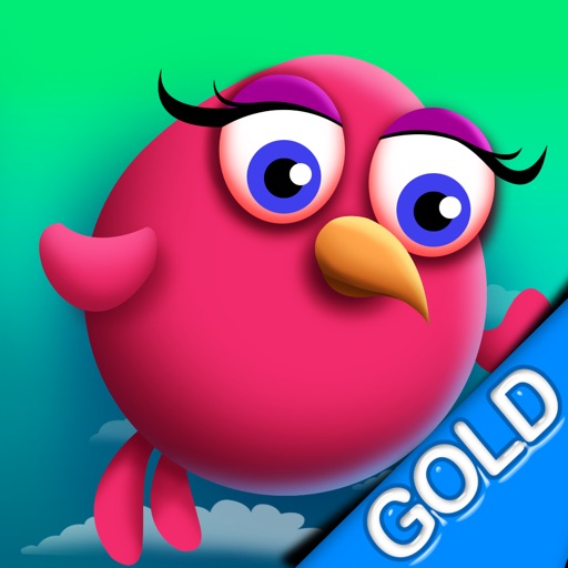 Hop Up : The crazy air flying bird insane hard sky maze - Gold Edition