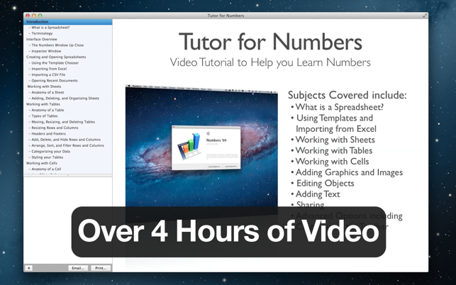 Tutor for Numbers '09(圖1)-速報App