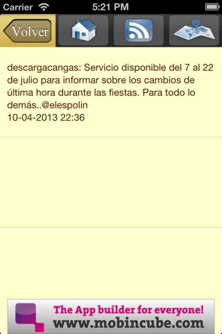 Descarga Cangas App screenshot 2