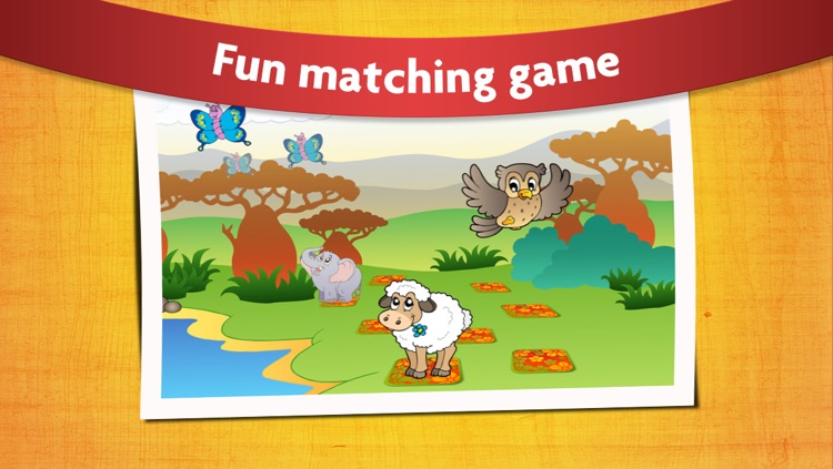 Animal Memory - Classic Matching Puzzle Game for Preschool Toddlers, Boys and Girls