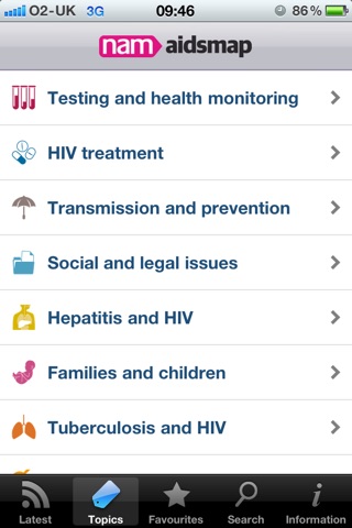 aidsmap news screenshot 2