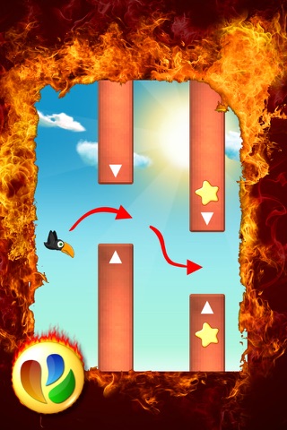 Black Bird - Free Fun Flight Game screenshot 2