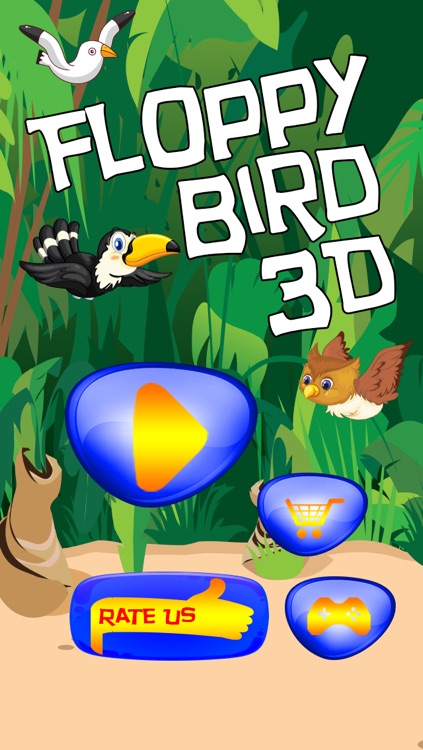 Floppy Bird 3D - infinity running birds in sky