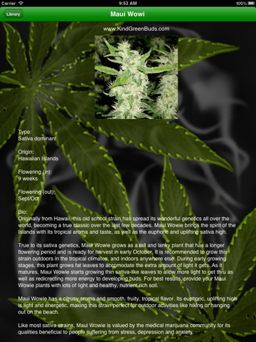 Marijuana Handbook Lite HD - The Ultimate Medical Cannabis Guide With The Best of Edible, Ganja Strains, Weed Facts, Bud Slang and More! screenshot 3