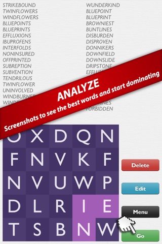 LP Strategy for Letterpress - Helper, Hints, Companion, Strategy and even some Letter Press Cheats screenshot 4