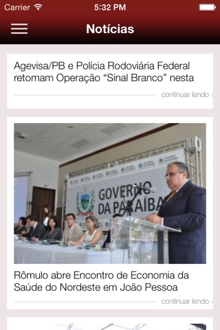 Governo da Paraíba screenshot 2