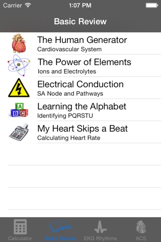 EKG Calculator screenshot 2