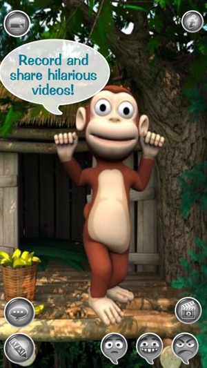 My Talky Mack FREE: The Talking Monkey - Text, Talk And Play(圖4)-速報App