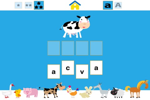 I Spell My First Spanish Words: Animals screenshot 3