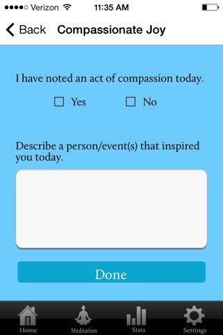 Mindfulness Manager screenshot 3