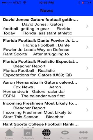 College Sports - Florida Football Edition screenshot 4