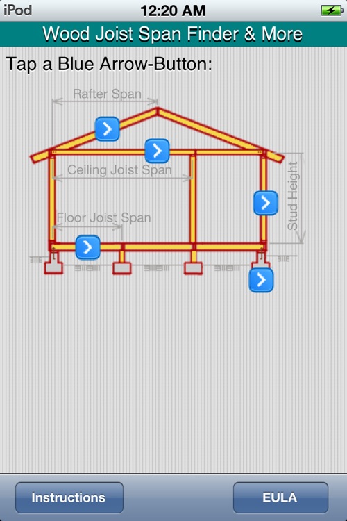 Joist Span Finder And More By Crispiapps