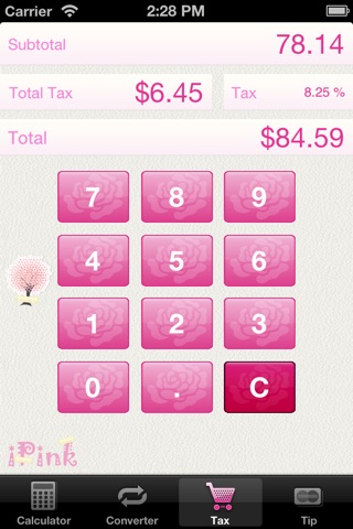 iPink Calculator screenshot 3