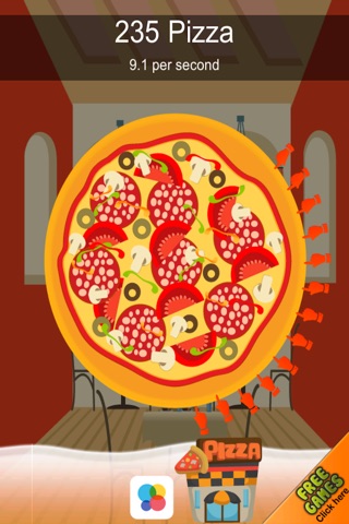 Pizza clicking center & restaurant delivery mania – The Food click frenzy - Free Edition screenshot 2