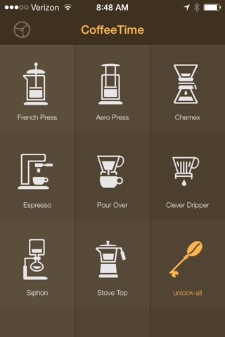 CoffeeTime! - coffee brew timer and recipes screenshot 2