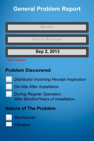 Screenshot of Esco Customer Service Lite