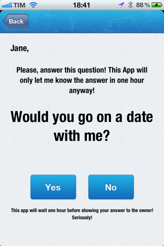 Too Shy To Ask - Question/Answer quiz for Shy or Timidity Boys or Girls! Find a Date NOW! Imediate dating! screenshot 4
