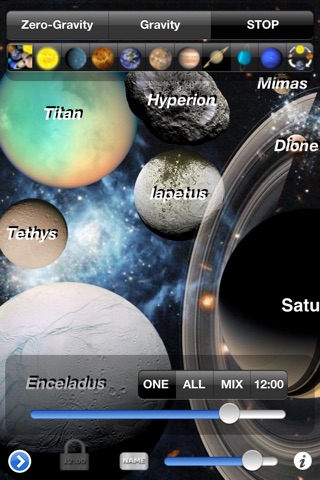 zero Solar System HD Planets and Moons screenshot 2