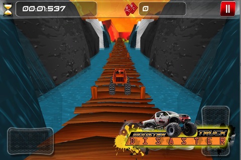 Monster Truck Disaster ( 3D Car Racing Games ) screenshot 3